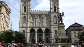 Notre Dame Basilica in Old Montreal 