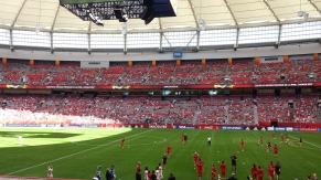 Canada vs Switzerland, Vancouver, BC. 21st of June 2015
